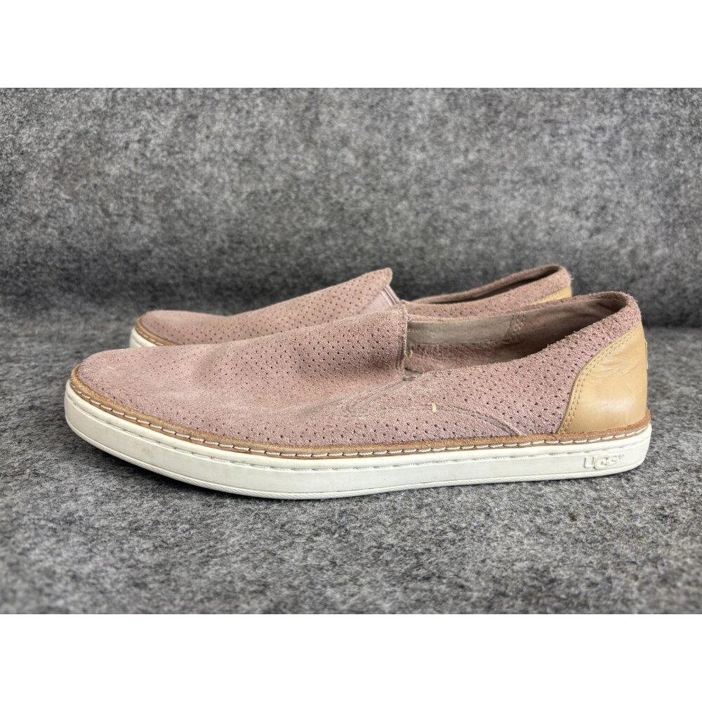 UGG Shoes Womens‎ Size 8 Suede Slip On Perforated Casual Comfort Loafers Summer